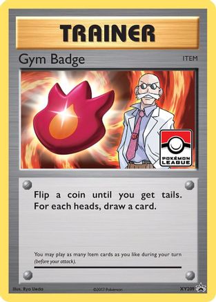 Gym Badge (Blaine) XY209/211 - Promo - Holofoil