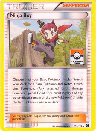 Ninja Boy 103/114 - Promo - Reverse Holofoil