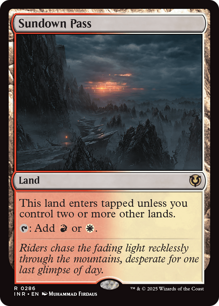 Sundown Pass (-286) - Innistrad Remastered