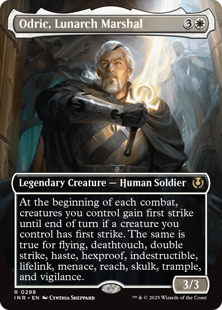 Odric, Lunarch Marshal (Borderless) (-298) - Innistrad Remastered