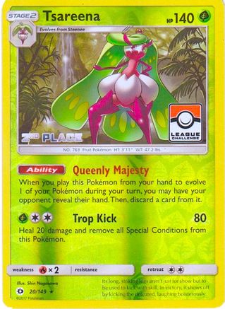 Tsareena 020/149 - Promo - Reverse Holofoil