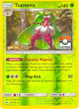 Tsareena 020/149 - Promo - Reverse Holofoil