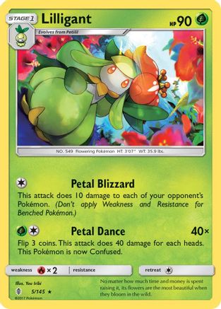 Lilligant 005/145/145 - Rare