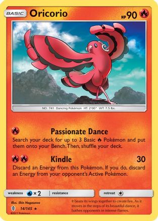 Oricorio (14) 014/145/145 - Rare