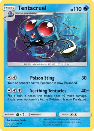 Tentacruel 024/145 - Uncommon