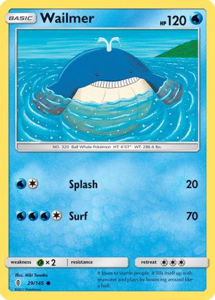 Wailmer 029/145/145 - Common