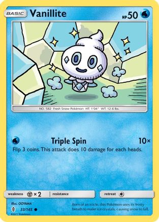 Vanillite 033/145/145 - Common
