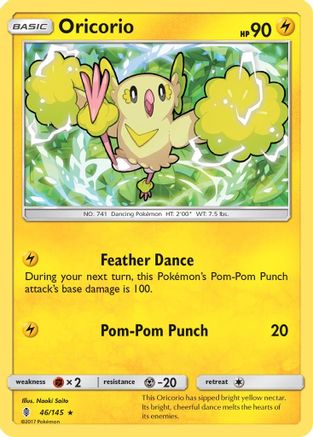 Oricorio (46) 046/145 - Rare