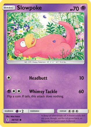 Slowpoke 048/145/145 - Common