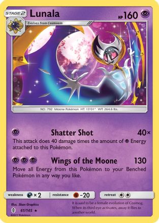 Lunala 061/145/145 - Rare