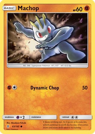 Machop (63) 063/145/145 - Common