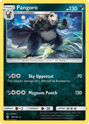 Pangoro 082/145 - Rare