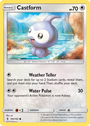 Castform 105/145/145 - Common