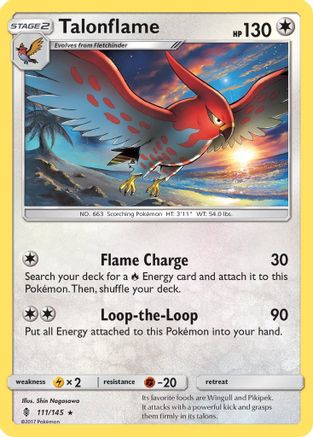 Talonflame 111/145 - Rare