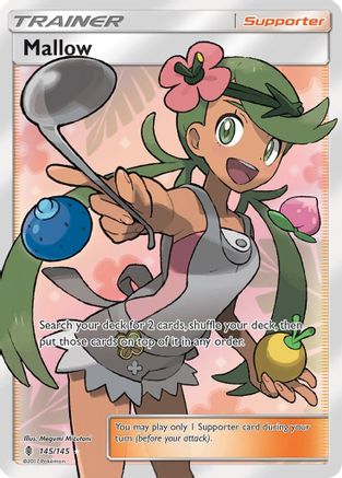 Mallow (Full Art) 145/145/145 - Ultra Rare - Holofoil