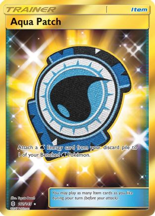 Aqua Patch (Secret) 161/145 - Secret Rare - Holofoil