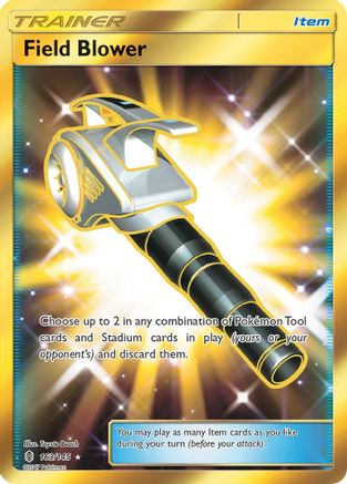 Field Blower (Secret) 163/145 - Secret Rare - Holofoil