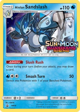 Alolan Sandslash SM18/248 - Promo - Holofoil