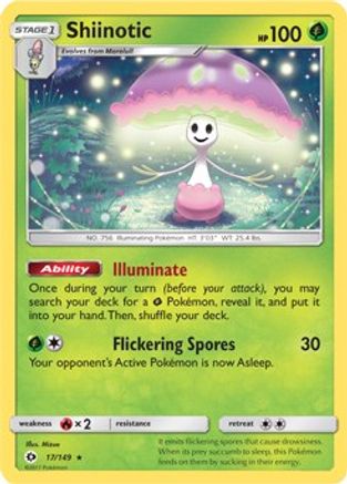 Shiinotic 017/149 - Rare