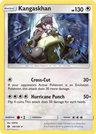 Kangaskhan 099/149 - Rare