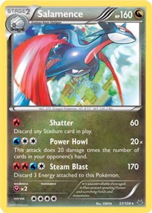 Salamence 057/108 - Rare