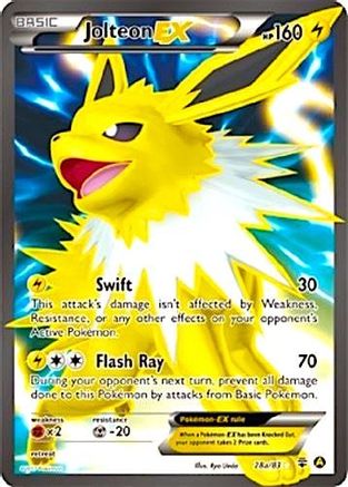 Jolteon EX 28a/83/83 - Promo - Holofoil