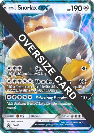 Snorlax GX SM05 - Promo