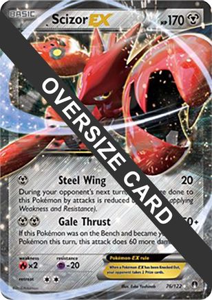 Scizor EX 076/122 - Promo - Holofoil