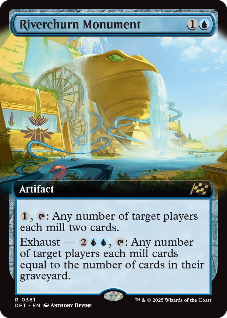 Riverchurn Monument (Extended Art) (-381) - Aetherdrift