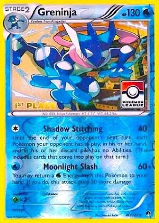Greninja 040/122 - Promo - Reverse Holofoil