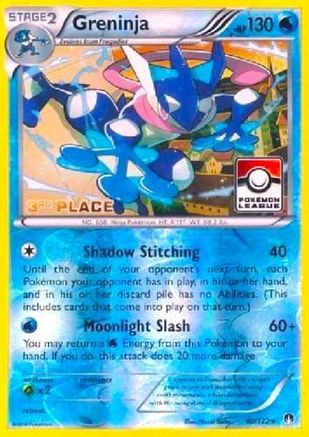 Greninja 040/122 - Promo - Reverse Holofoil