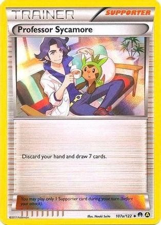 Professor Sycamore 107a/122/122 - Promo - Holofoil