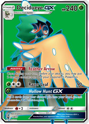 Decidueye GX SM37/248 - Promo - Holofoil