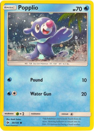 Popplio 039/149 - Promo - Holofoil