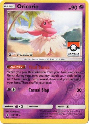 Oricorio 055/145 - Promo - Reverse Holofoil