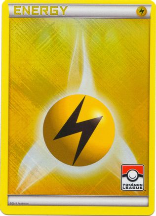 Lightning Energy (2011 Pokemon League) - Promo - Holofoil