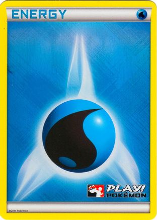 Water Energy (2011 Play! Pokemon) - Promo - Holofoil