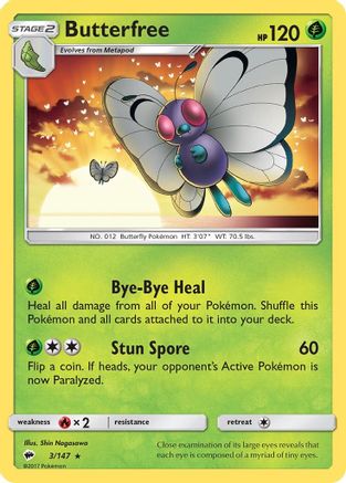 Butterfree 003/147/147 - Rare
