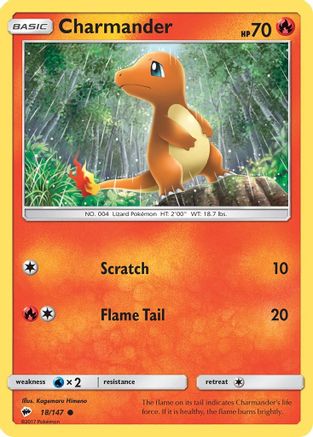 Charmander 018/147/147 - Common