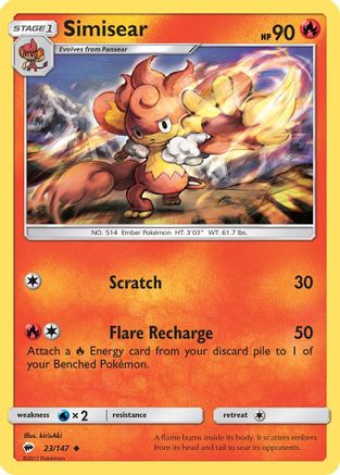 Simisear 023/147 - Uncommon