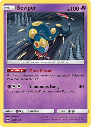 Seviper 050/147/147 - Uncommon