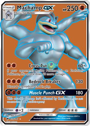 Machamp GX (Full Art) 135/147/147 - Ultra Rare - Holofoil