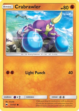 Crabrawler 073/147/147 - Common