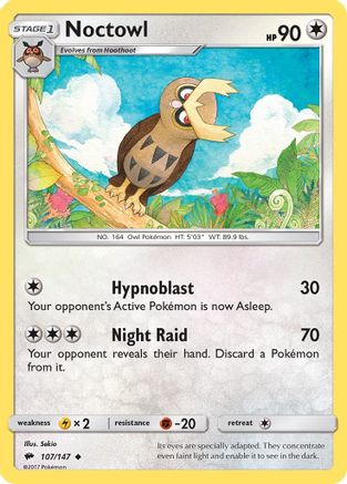 Noctowl 107/147/147 - Uncommon