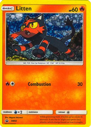 Litten SM02 - Promo - Holofoil