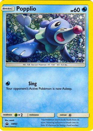 Popplio SM03 - Promo - Holofoil