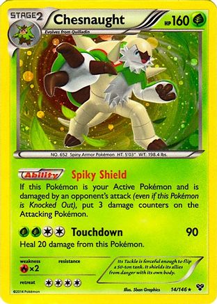 Chesnaught 014/146 - Promo - Holofoil