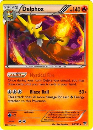 Delphox 026/146 - Promo - Holofoil