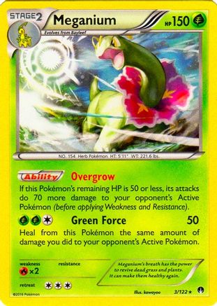 Meganium 003/122 - Promo - Holofoil