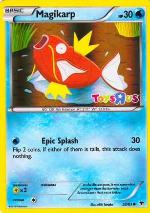 Magikarp 022/83 - Promo - Holofoil